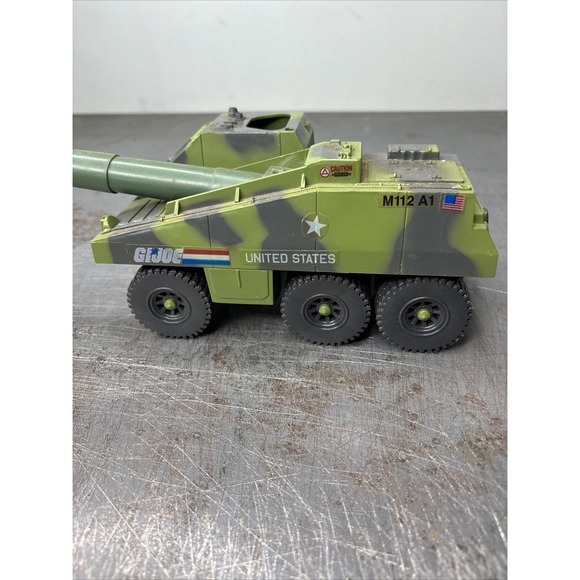 G.I. Joe Slugger Cannon Tank Vehicle Hasbro M112-A1 80266 Incomplete 1984 - Picture 5 of 10